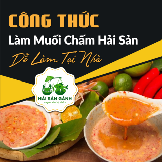 5 Công thức làm muối chấm hải sản