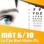 Mắt 6/10 Là Cận Bao Nhiêu Độ